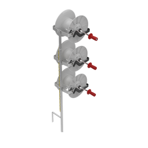 Triple Reel Post Mount Set